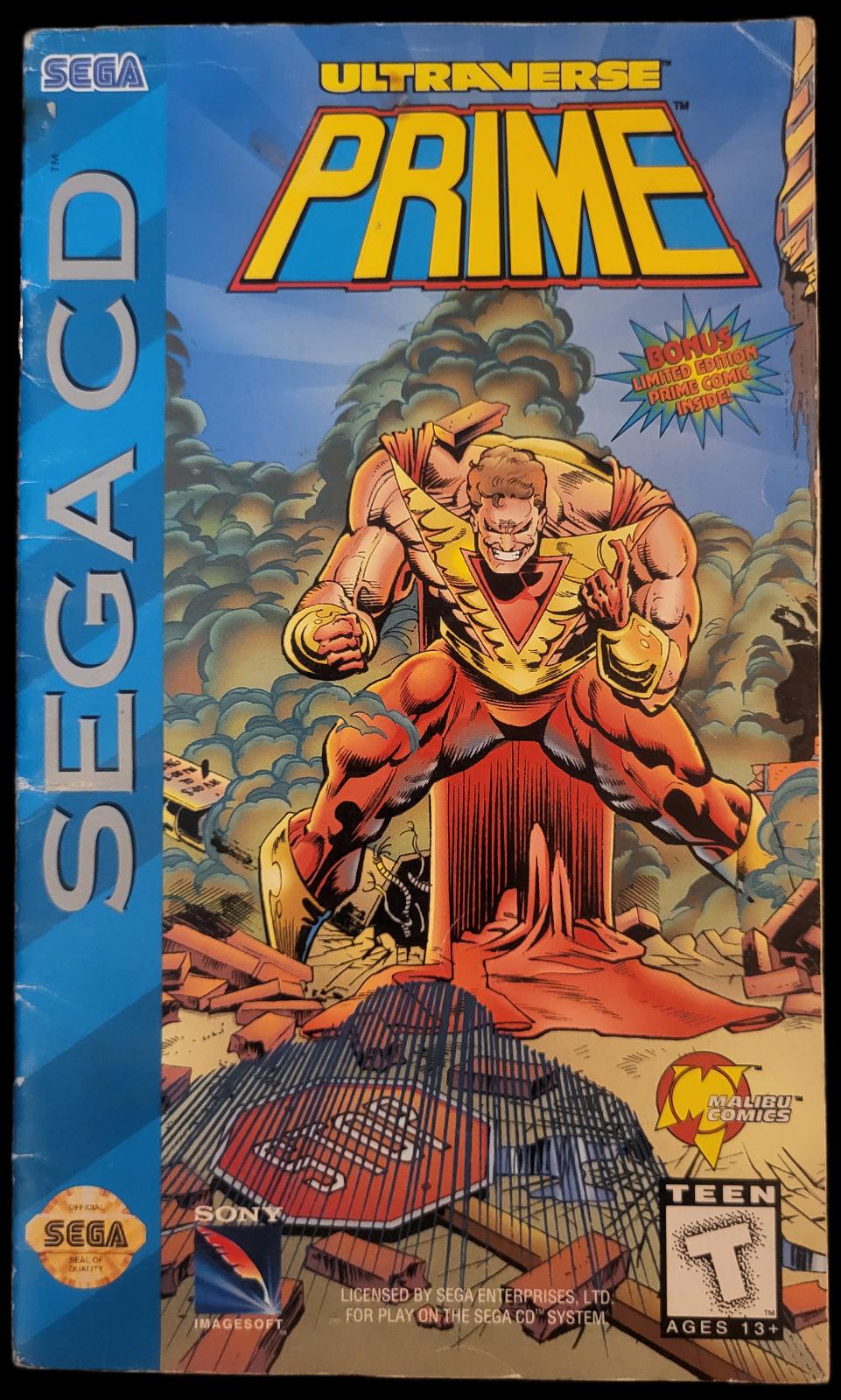 Ultraverse Prime & Microcosm - Sega CD