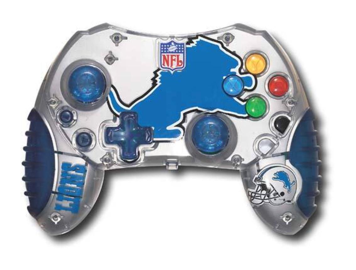 Mad Catz Detroit Lions Xbox Control Pad Pro - Xbox