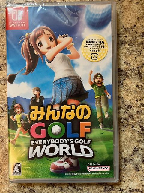 Everybody's Golf World - JP Nintendo Switch [Import]