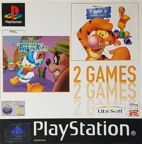 Donald Duck: Quack Attack + Tigger's Honey Hunt - PAL Playstation [Import]