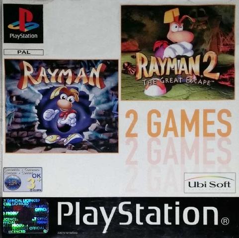 Rayman + Rayman 2: The Great Escape - PAL Playstation [Import]
