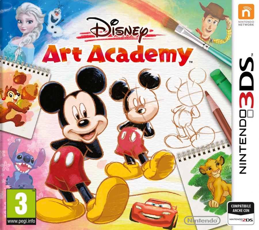 Disney Art Academy - PAL Nintendo 3DS [Import]