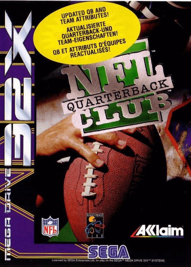 NFL Quarterback Club - PAL Mega Drive 32X [Import]