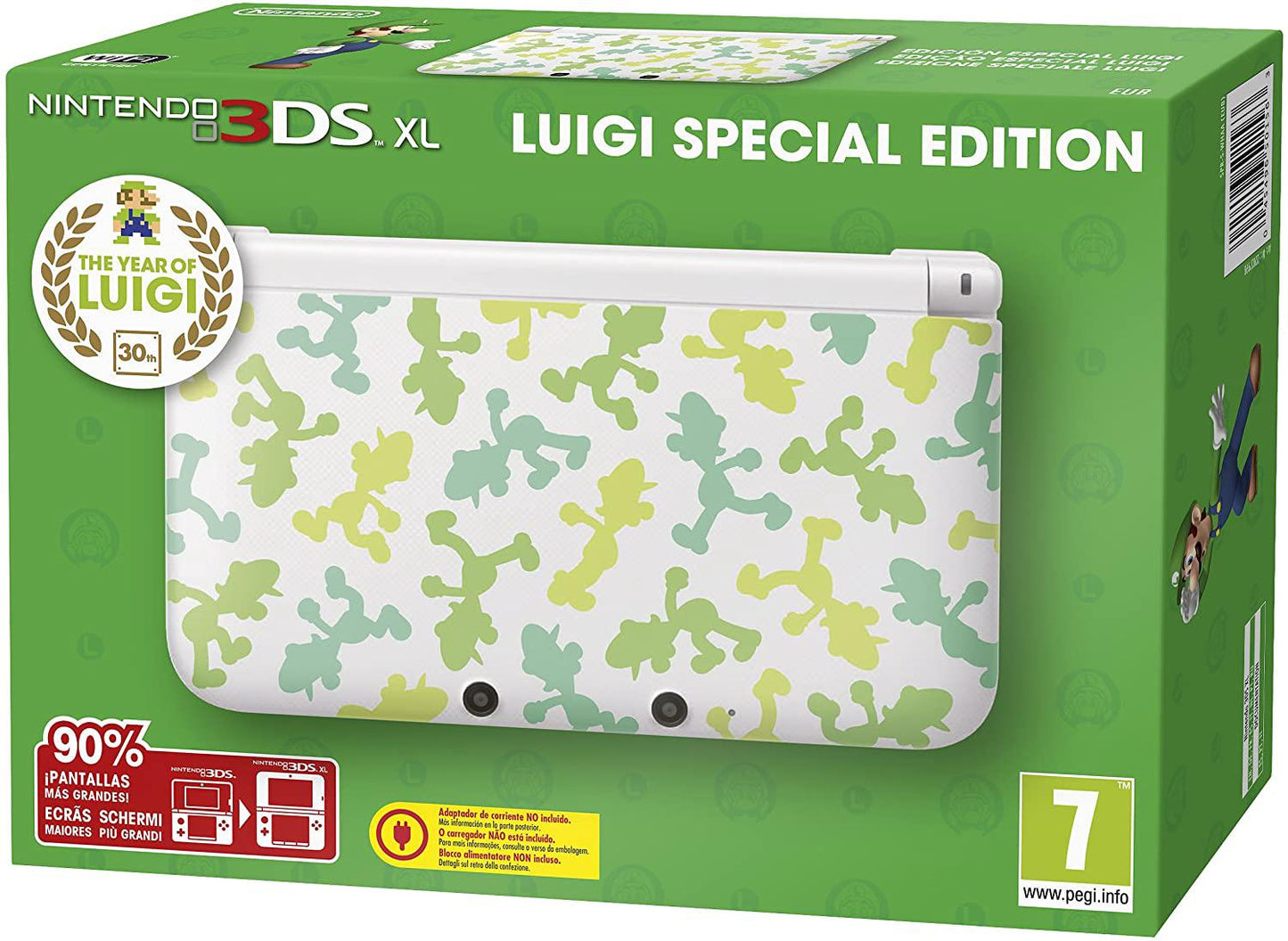 Nintendo 3DS XL Luigi [Special Edition] - PAL Console [Import]