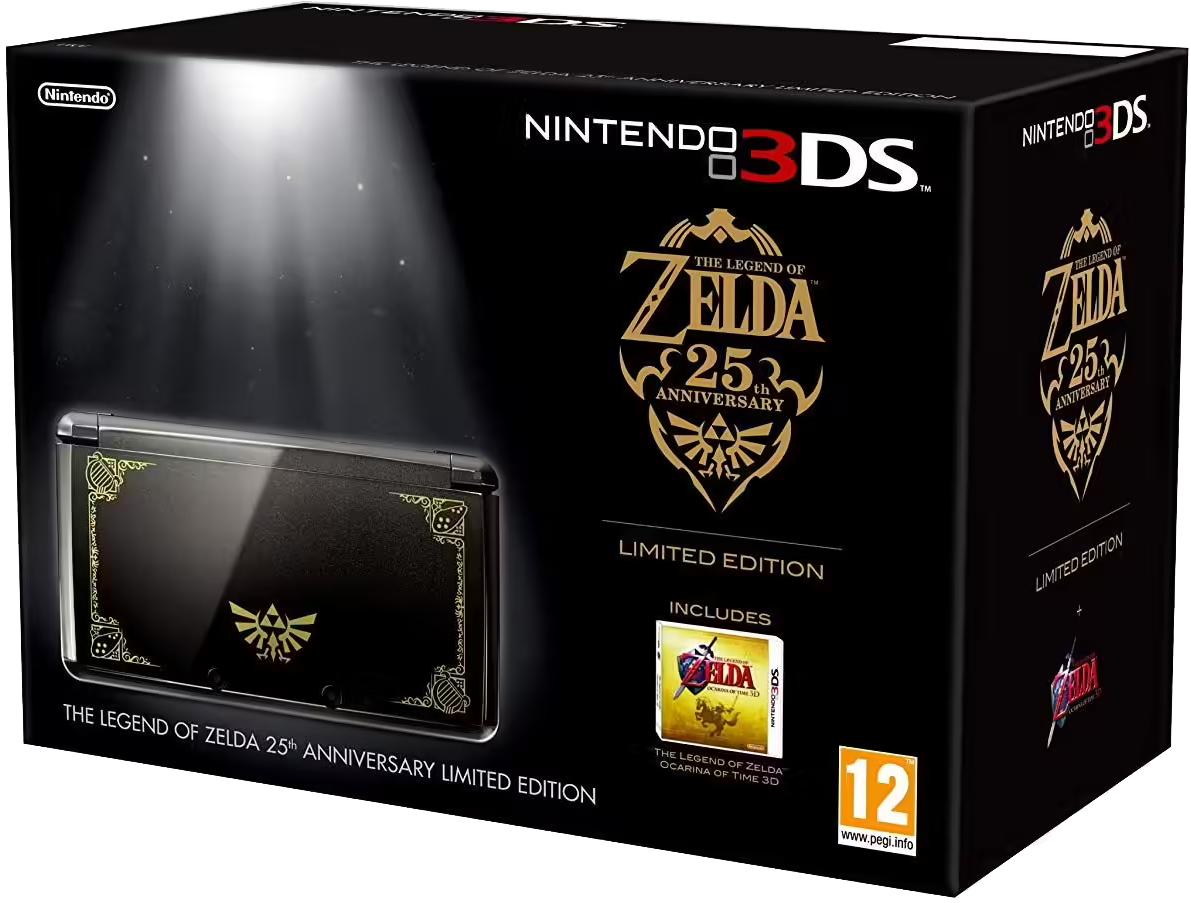 Nintendo 3DS Legend of Zelda 25th Anniversary Limited Edition - PAL Console [Import]