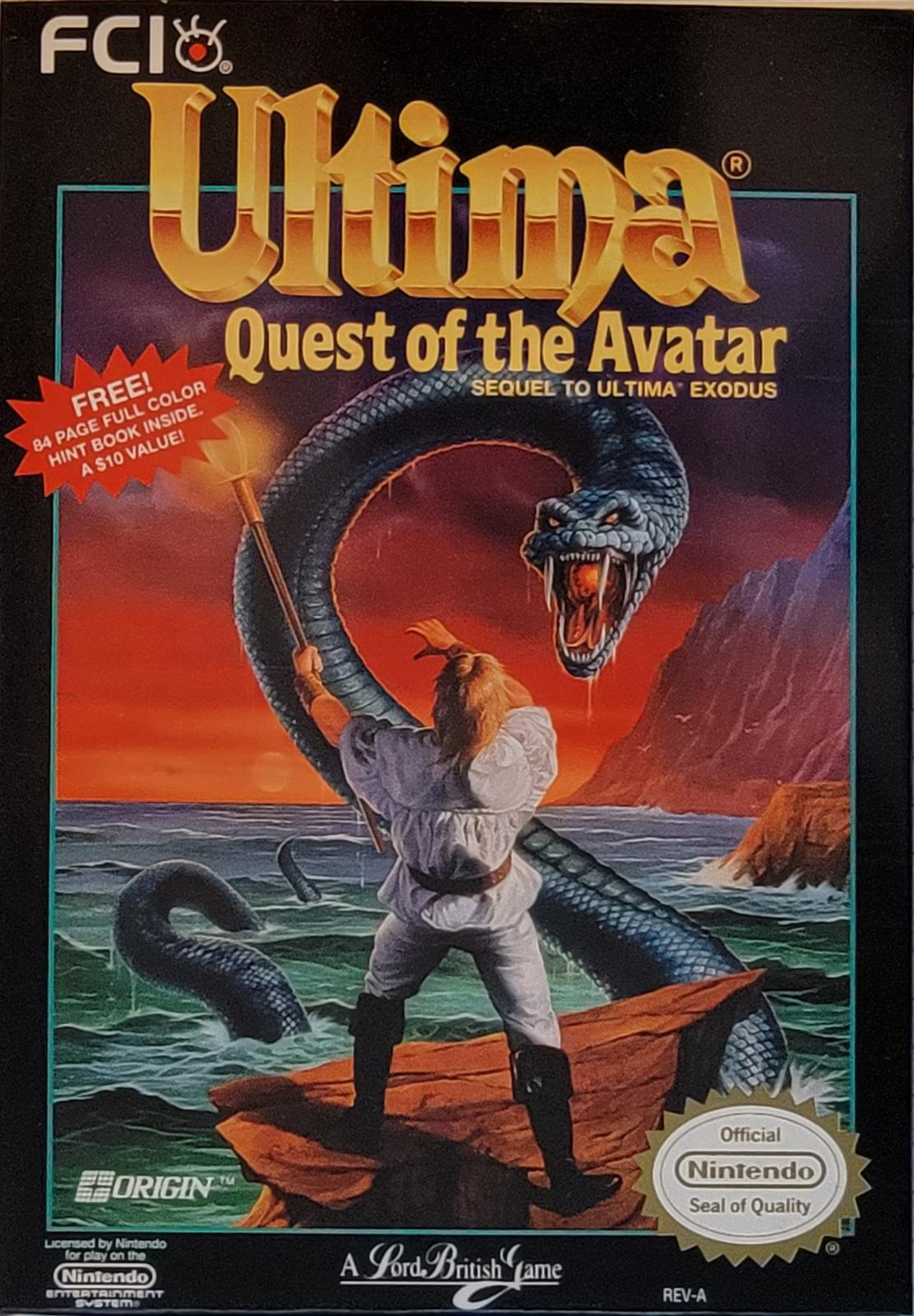 Ultima Quest of the Avatar - NES