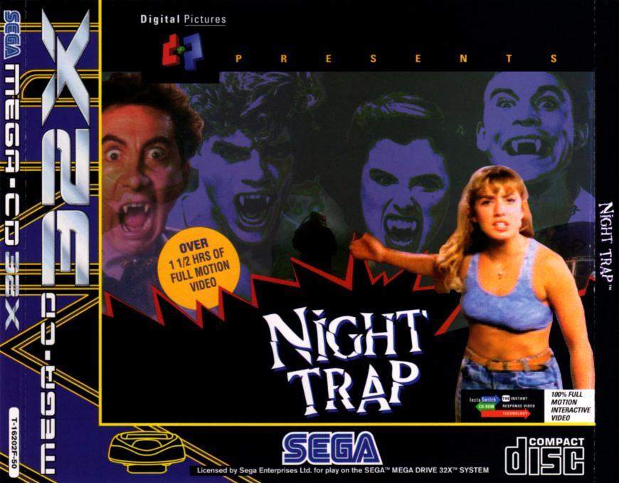 Night Trap - PAL Mega Drive 32X [Import]