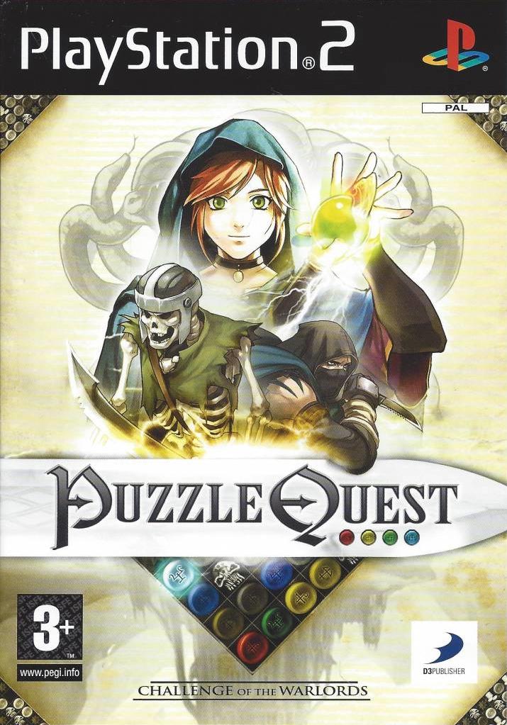 Puzzle Quest: Challenge of the Warlords - PAL Playstation 2 [Import]