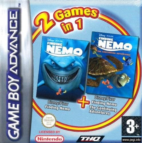 Finding Nemo + Finding Nemo: The Continuing Adventures - PAL Game Boy Advance [Import]