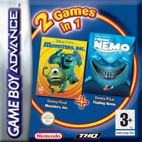 Monsters, Inc. + Finding Nemo - PAL Game Boy Advance [Import]