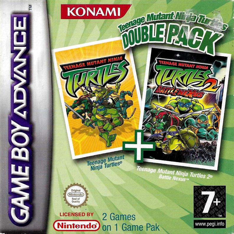Teenage Mutant Ninja Turtles Double Pack - PAL Game Boy Advance [Import]