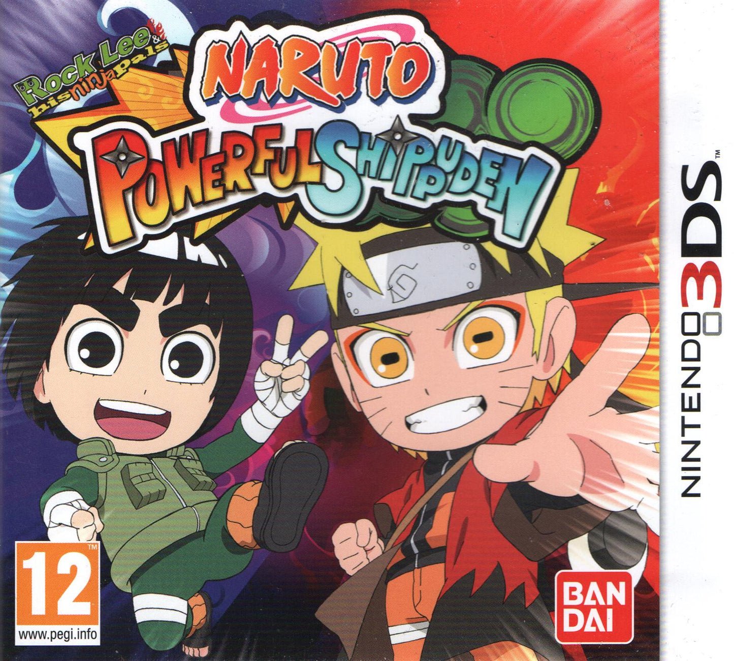 Naruto Powerful Shippuden - PAL Nintendo 3DS [Import]