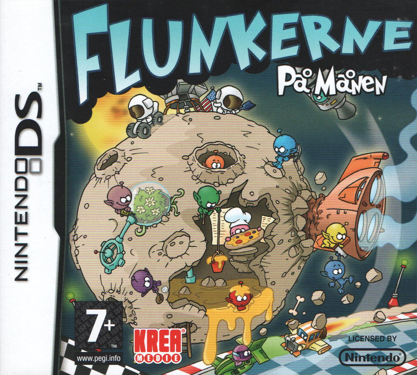 Flunkerne pa Manen - PAL Nintendo DS [Import]
