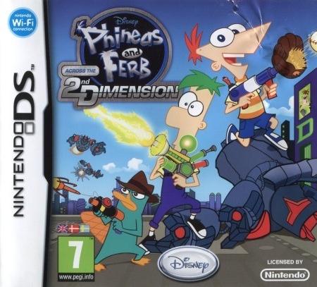Phineas and Ferb: Across the 2nd Dimension - PAL Nintendo DS [Import]