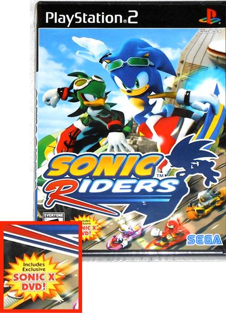 Sonic Riders [DVD Bundle] - PlayStation 2