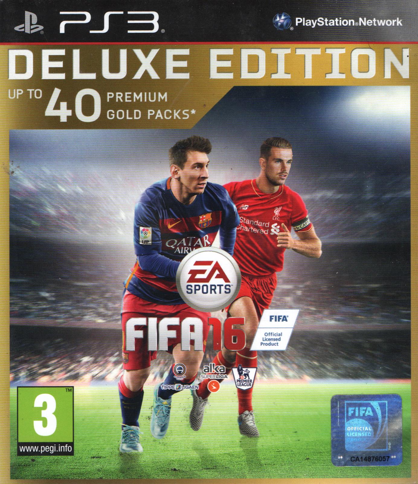 FIFA 16 [Deluxe Edition] - PAL Playstation 3 [Import]
