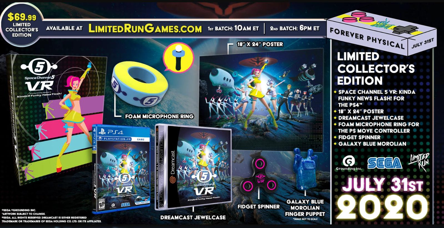 Space Channel 5 VR [Collector's Edition] - PlayStation 4
