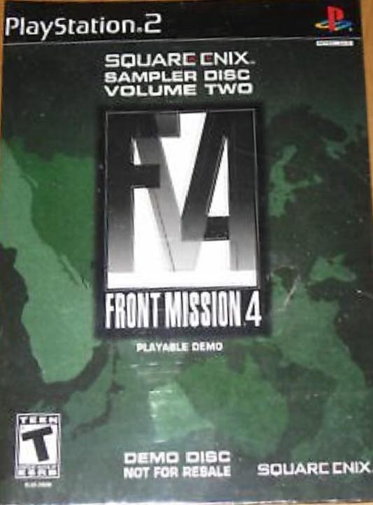 Square Enix Sampler Disc: Front Mission 4 - PlayStation 2