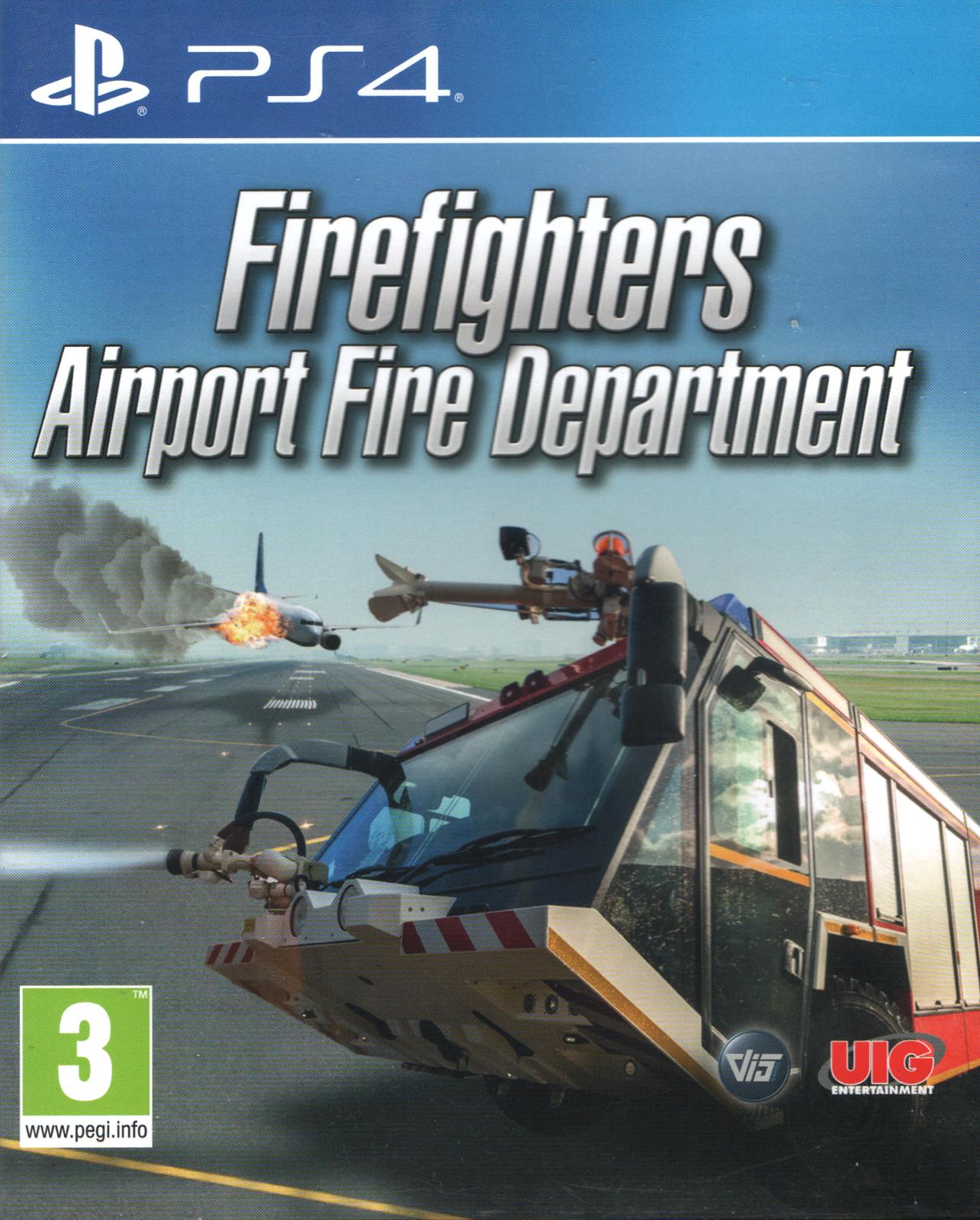 Firefighters: Airport Fire Department - PAL Playstation 4 [Import]
