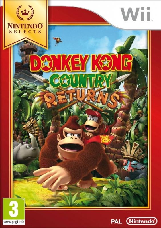 Donkey Kong Country Returns [Nintendo Selects] - PAL Wii [Import]