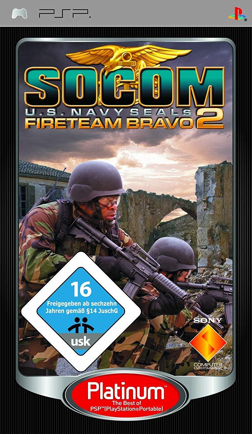 SOCOM US Navy Seals Fireteam Bravo 2 [Platinum] - PAL PSP [Import]