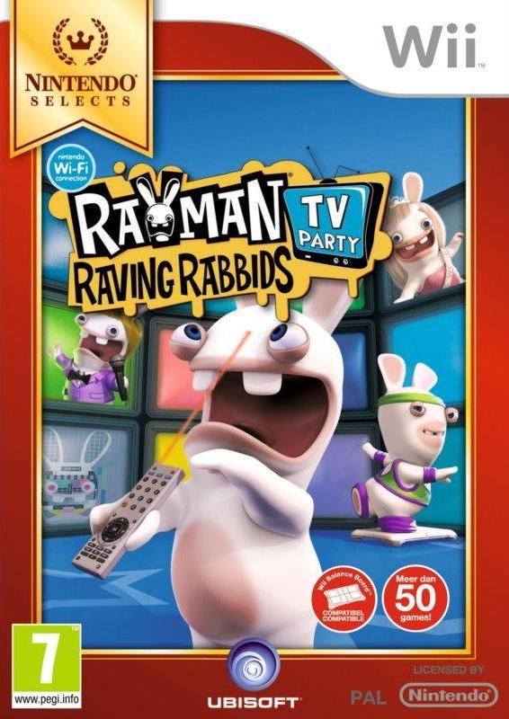 Rayman Raving Rabbids: TV Party [Nintendo Selects] - PAL Wii [Import]