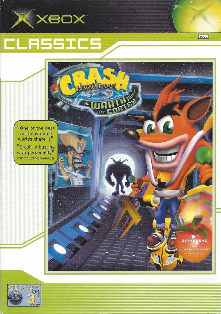 Crash Bandicoot: The Wrath of Cortex [Classics] - PAL Xbox [Import]