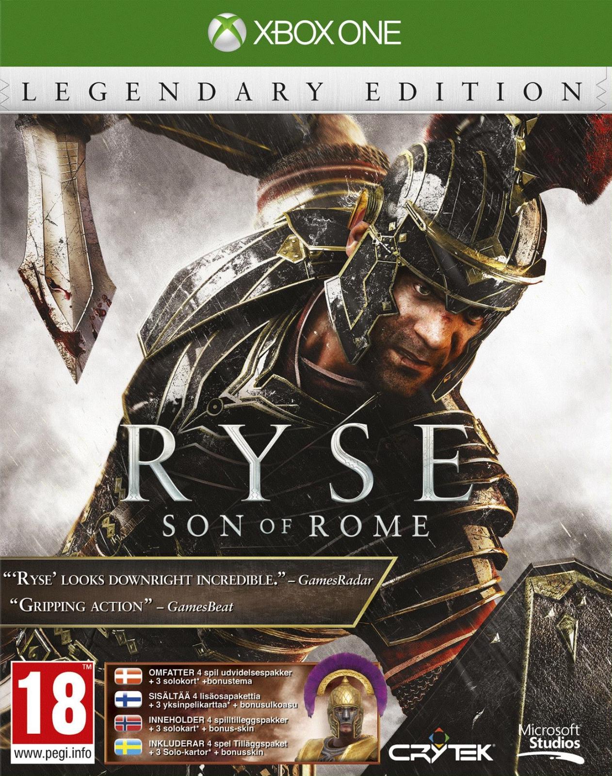 Ryse: Son of Rome [Legendary Edition] - PAL Xbox One [Import]