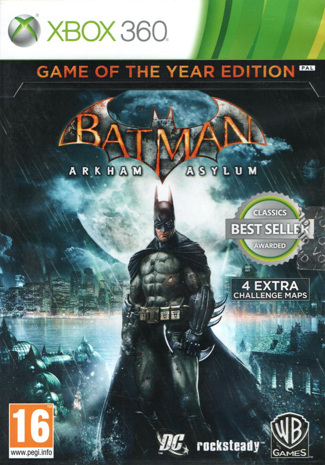 Batman: Arkham Asylum [Game of the Year Edition] - PAL Xbox 360 [Import]