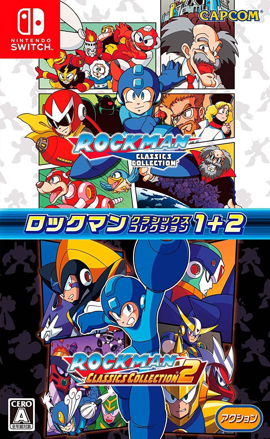 Rockman Classics Collection 1 + 2 - JP Nintendo Switch [Import]
