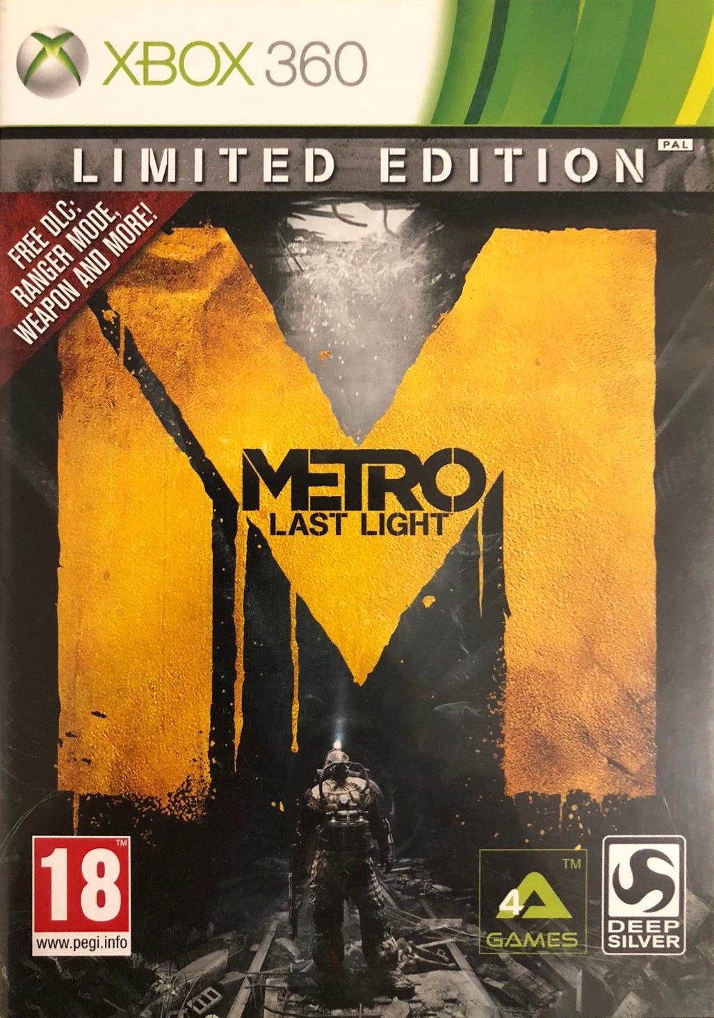Metro: Last Light [Limited Edition] - PAL Xbox 360 [Import]