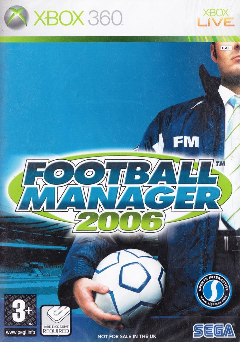 Football Manager 2006 - PAL Xbox 360 [Import]