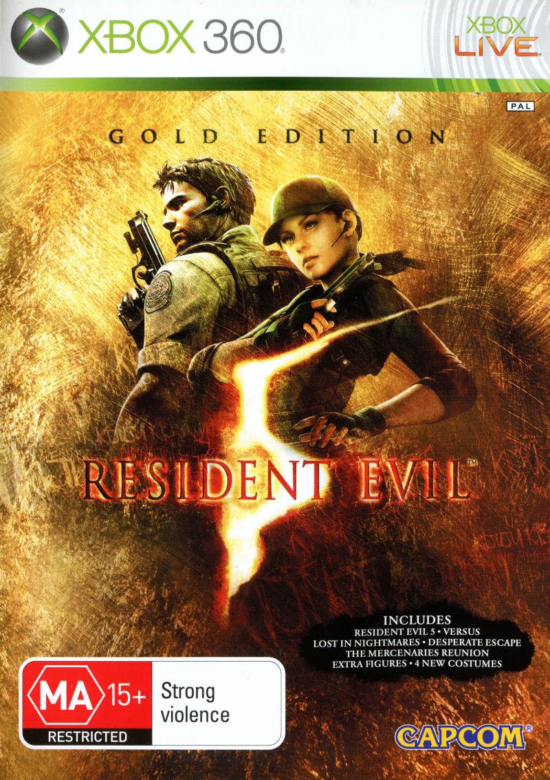 Resident Evil 5 [Gold Edition] - PAL Xbox 360 [Import]