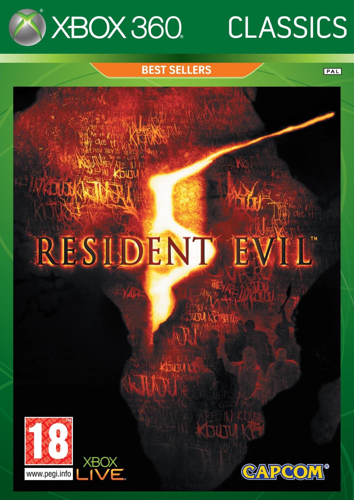 Resident Evil 5 [Classics] - PAL Xbox 360 [Import]