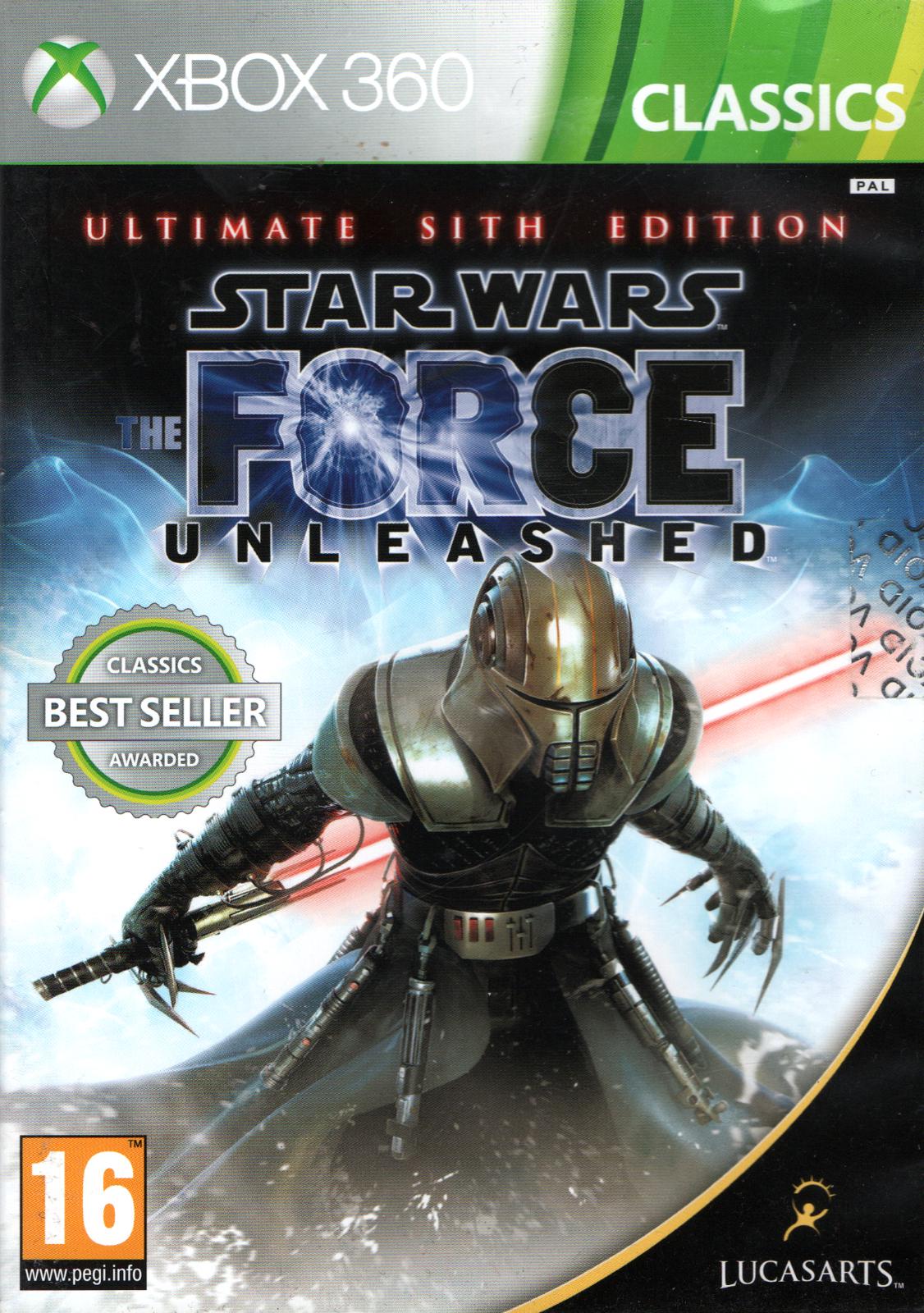Star Wars Force Unleashed [Classics Ultimate Sith Edition] - PAL Xbox 360 [Import]