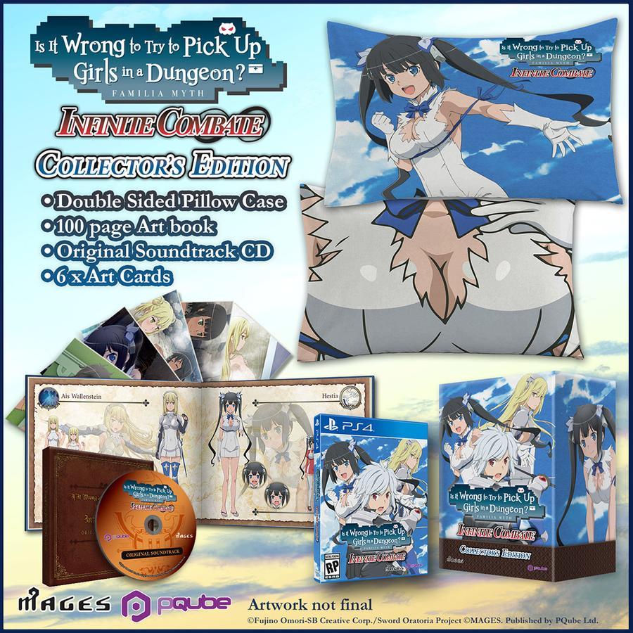 Is It Wrong to Try to Pick Up Girls in A Dungeon: Infinite Combat [Collector's Edition] - PlayStation 4