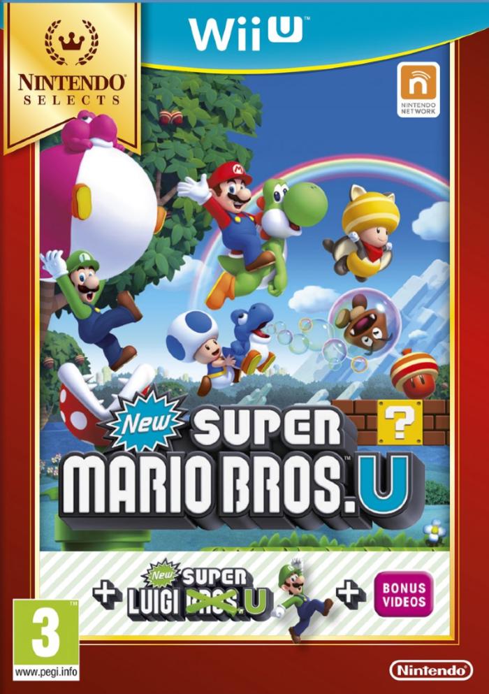 New Super Mario Bros. U + New Super Luigi U [Nintendo Selects] - PAL Wii U [Import]