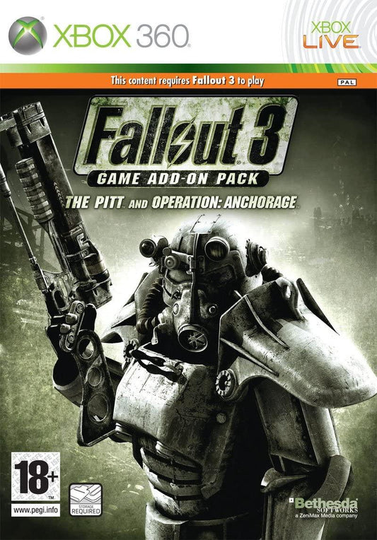 Fallout 3 Add-On The Pitt And Operation: Anchorage - PAL Xbox 360 [Import]
