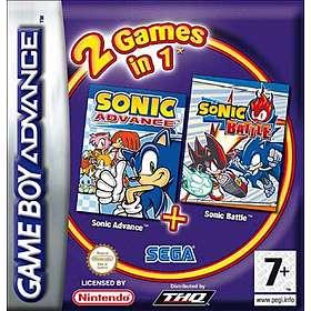 2 Games in 1: Sonic Advance & Sonic Battle - Game Boy