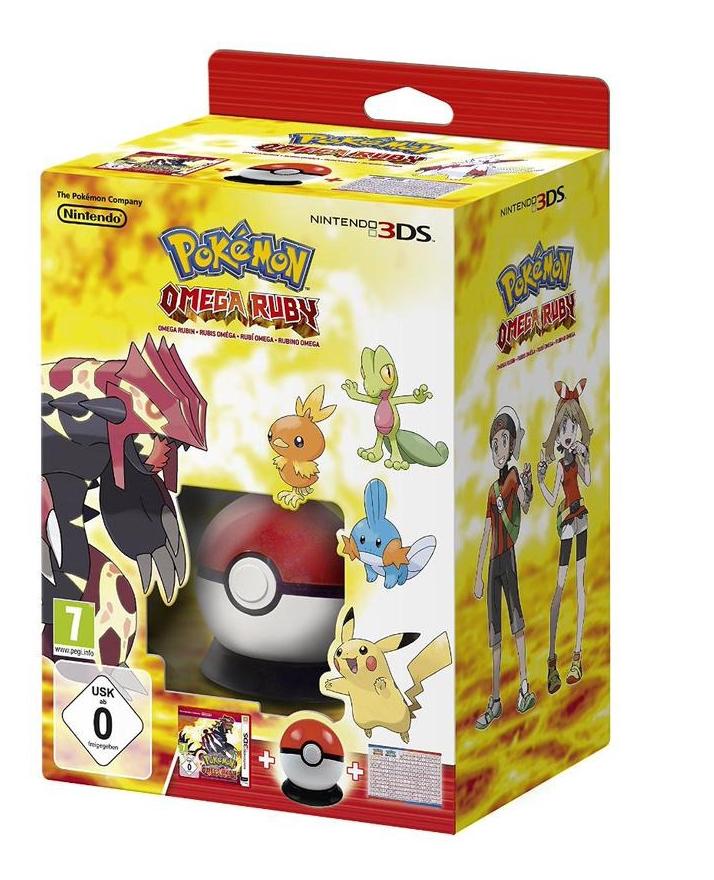 Pokemon Omega Ruby [PokeBall Bundle] - PAL Nintendo 3DS [Import]