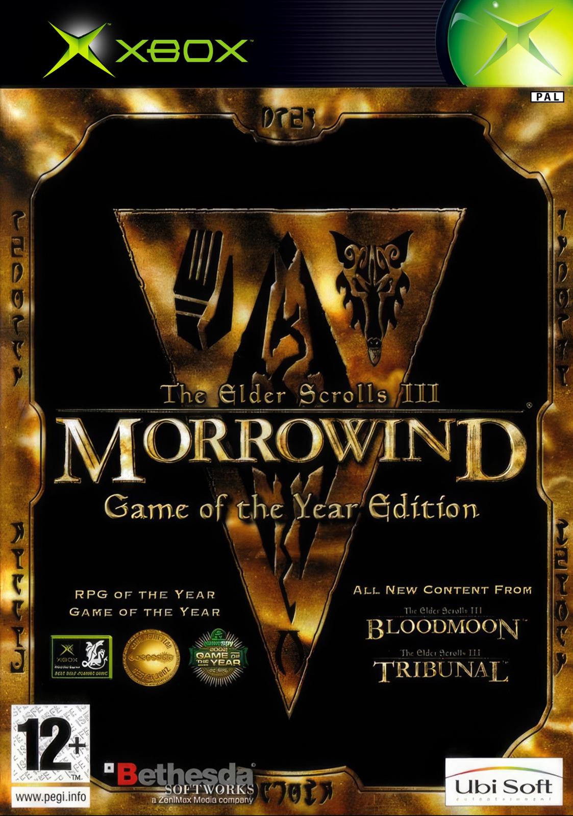 Elder Scrolls III: Morrowind [Game of the Year Edition] - PAL Xbox [Import]