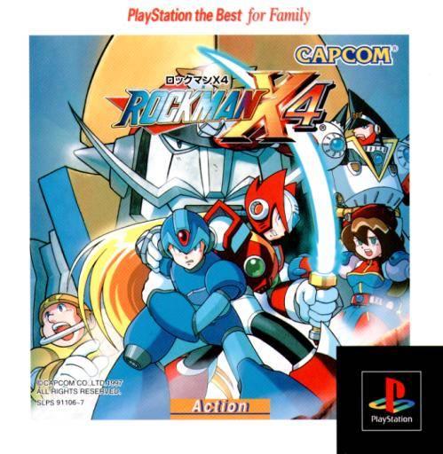 Rockman X4 [Playstation the Best] - JP Playstation [Import]