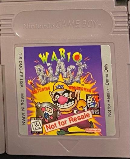 Wario Blast [Not for Resale] - Game Boy
