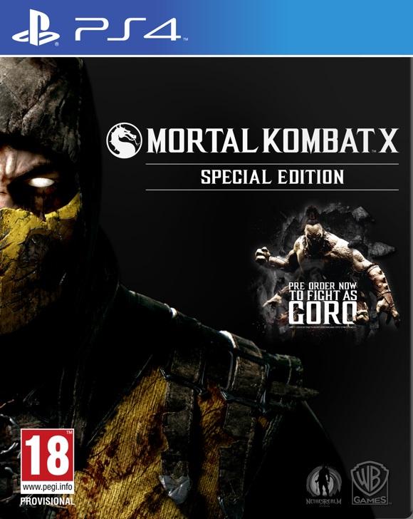 Mortal Kombat X [Special Edition] - PAL Playstation 4 [Import]