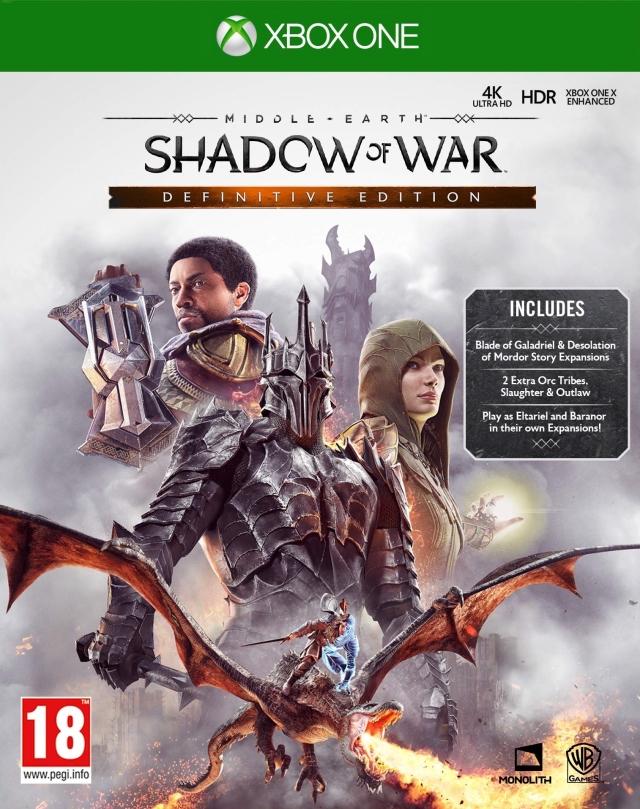 Middle Earth: Shadow Of War [Definitive Edition] - PAL Xbox One [Import]