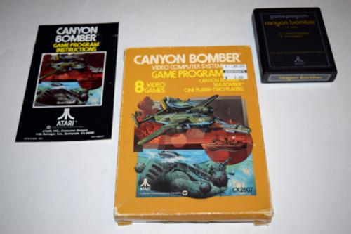 Canyon Bomber - Atari 2600