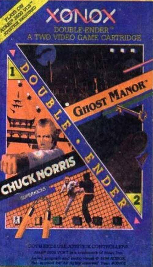 Chuck Norris Superkicks & Ghost Manor - Atari 2600