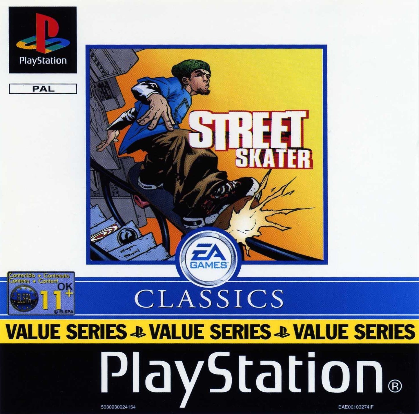 Street Skater [EA Classics] - PlayStation