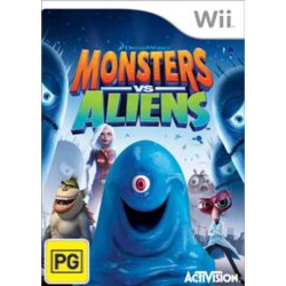 Monsters vs Aliens - PAL Wii [Import]