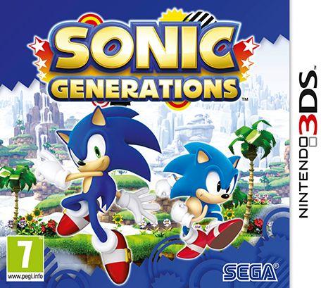 Sonic Generations - PAL Nintendo 3DS [Import]